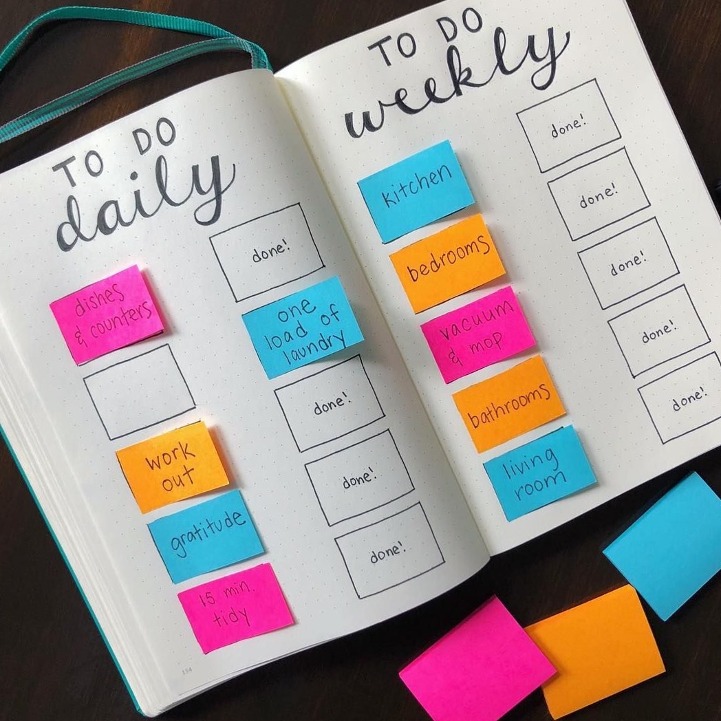 🌿 ✨ 41 Spring Cleaning Bullet Journal Spreads | stay inspired all year long