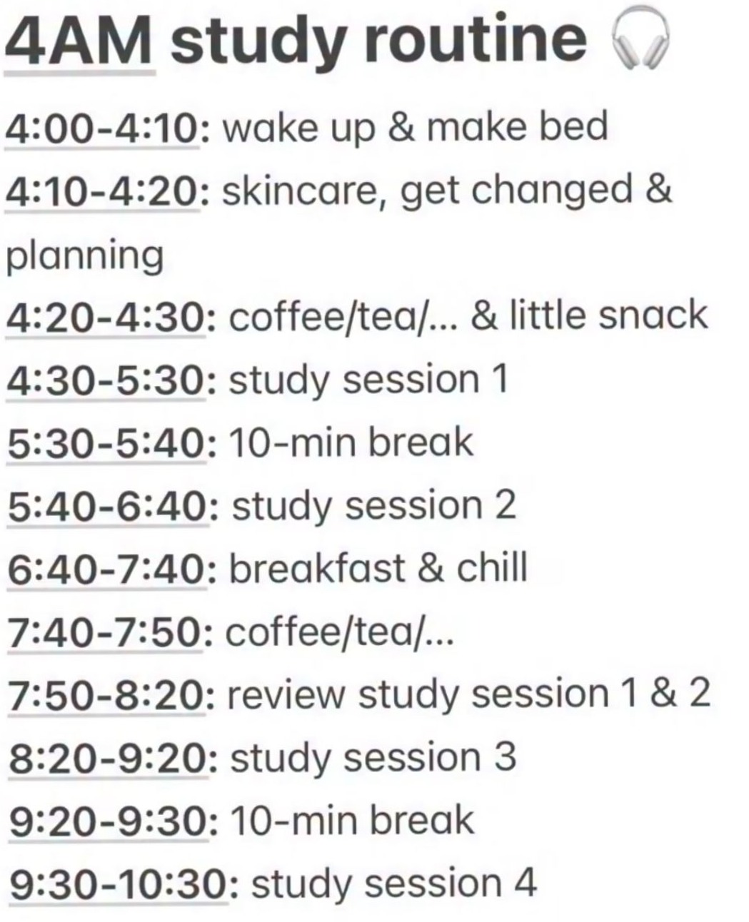 4AM Study Schedule for Digital Design & Creative Work — 🌸 💍 romanticize your routine