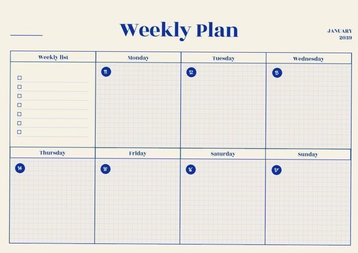 5-Day Planner to Take Control of Your Life — 🖌️ 📍 romanticize your routine
