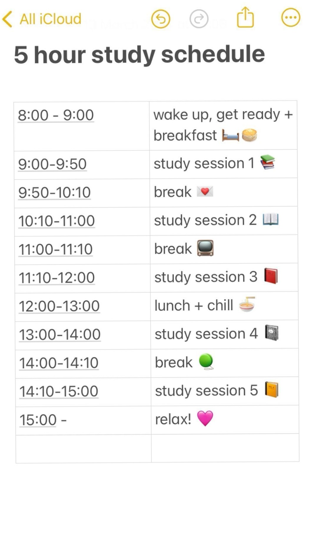 5-Hour Study Schedules for Creative Productivity — 🌿 🎀 dream life manifestation