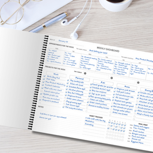 52 Weeks of Productivity Dashboard | Weekly Planner Design — 💍 💌 2026 efficiency hack