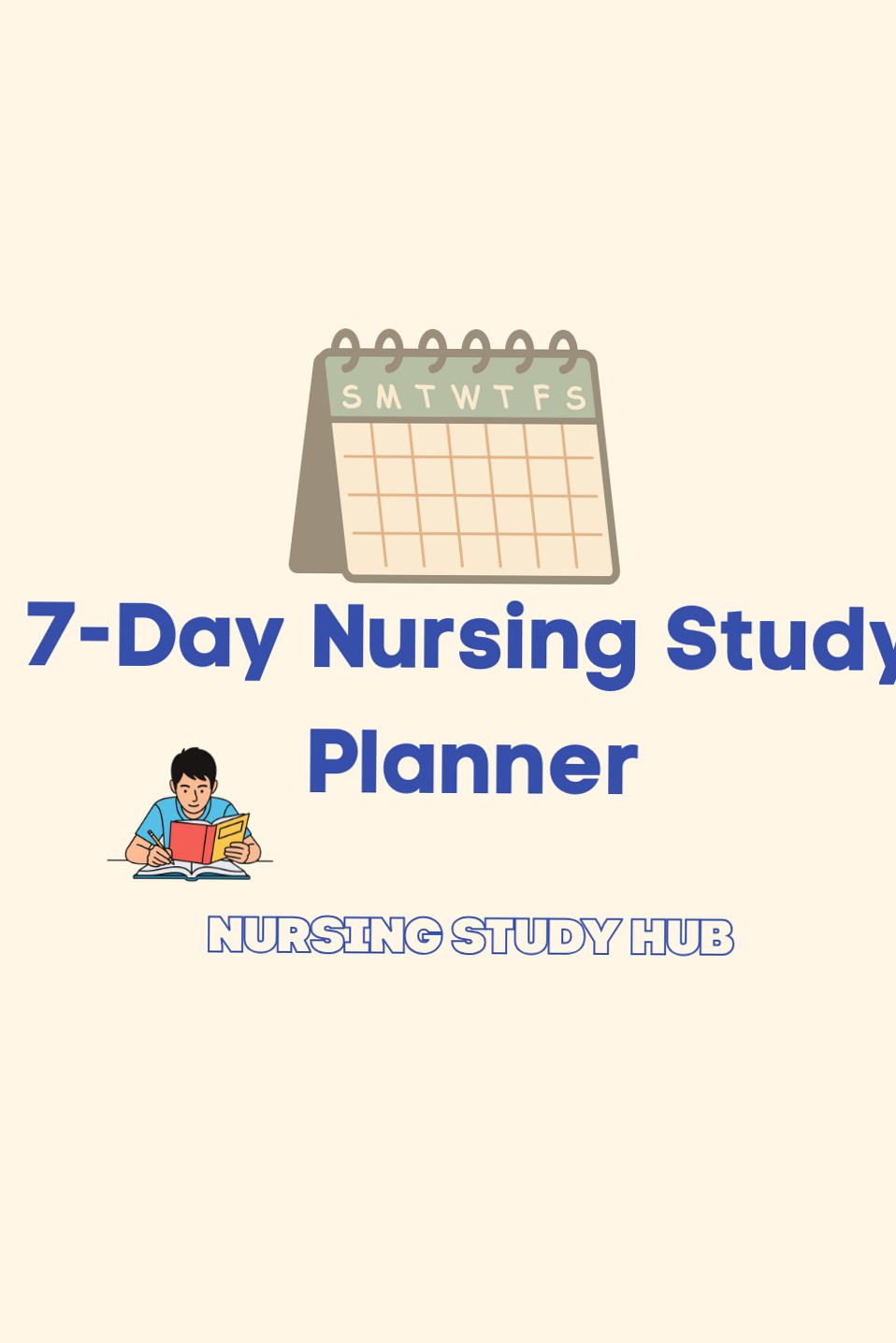7-Day Free Nursing Study Planner — 🎀 🕯️ stay inspired all year long