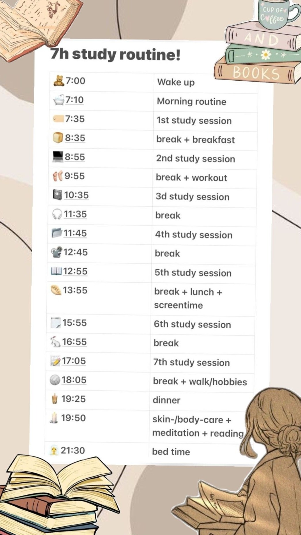 💍 💍 7-Hour Study Plan for Creative Productivity | stay inspired all year long