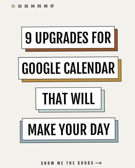 📍 🖌️ 9 Ways to Upgrade Your Google Calendar 📅 | dream life manifestation