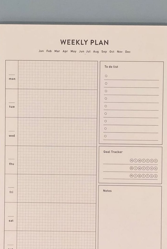 🥂 🥂 A5 Weekly Planner Printable — Minimalist Study & Work Organizer | dream life manifestation