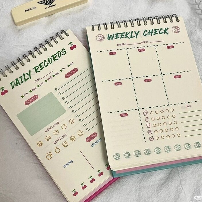 Aesthetic Planner for Creative Productivity | Digital Design Inspiration — 🖇️ 📊 secret to staying productive