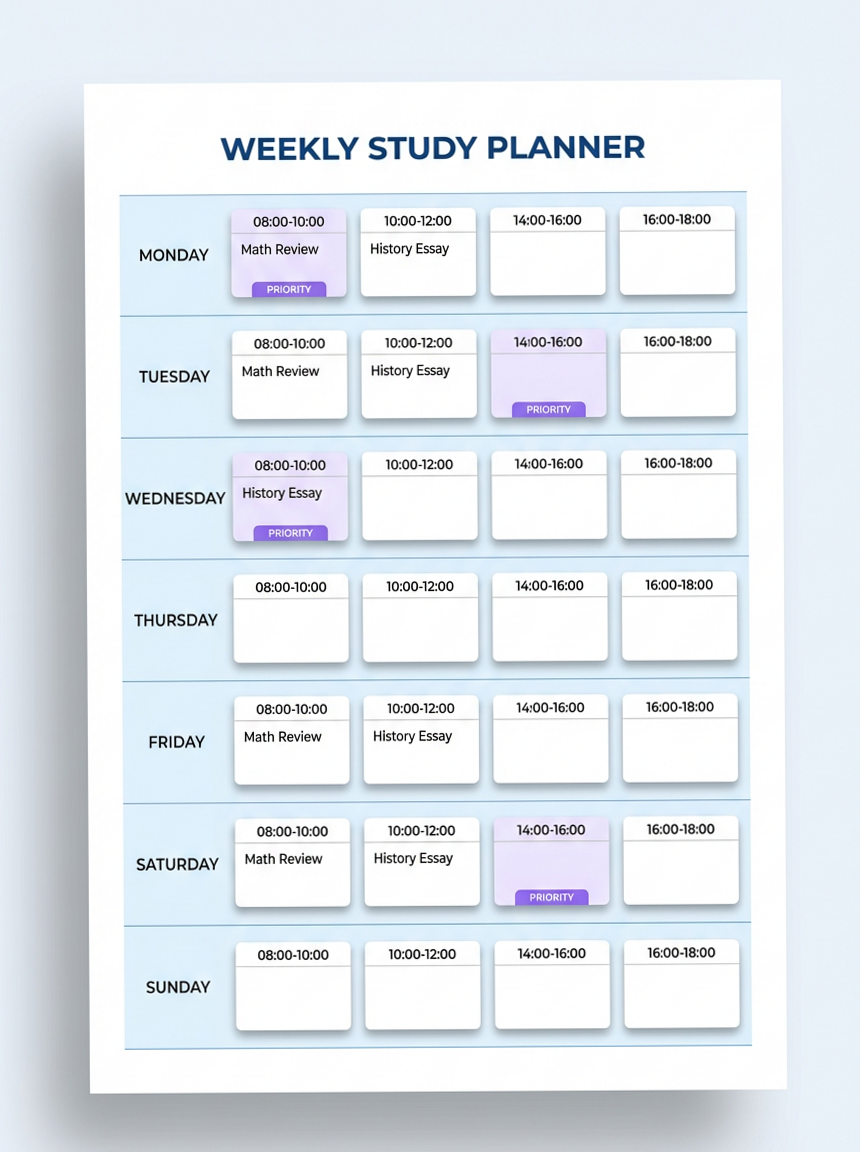 Aesthetic Study Planner Set – PDF Download — ✨ 🌿 romanticize your routine