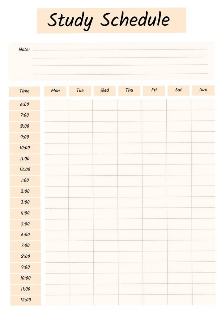 📝 📝 Aesthetic Weekly Study Planner for Exam Success | romanticize your routine