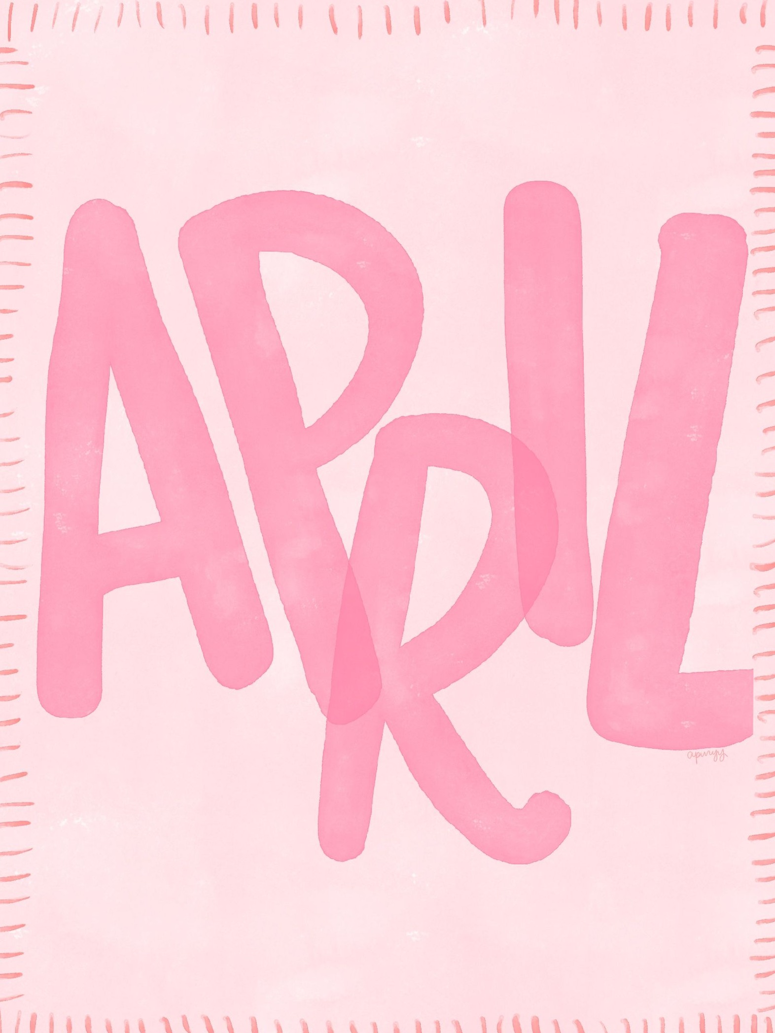 🌈 🌈 April Pink: Spring Digital Design & Planner Assets | stay inspired all year long