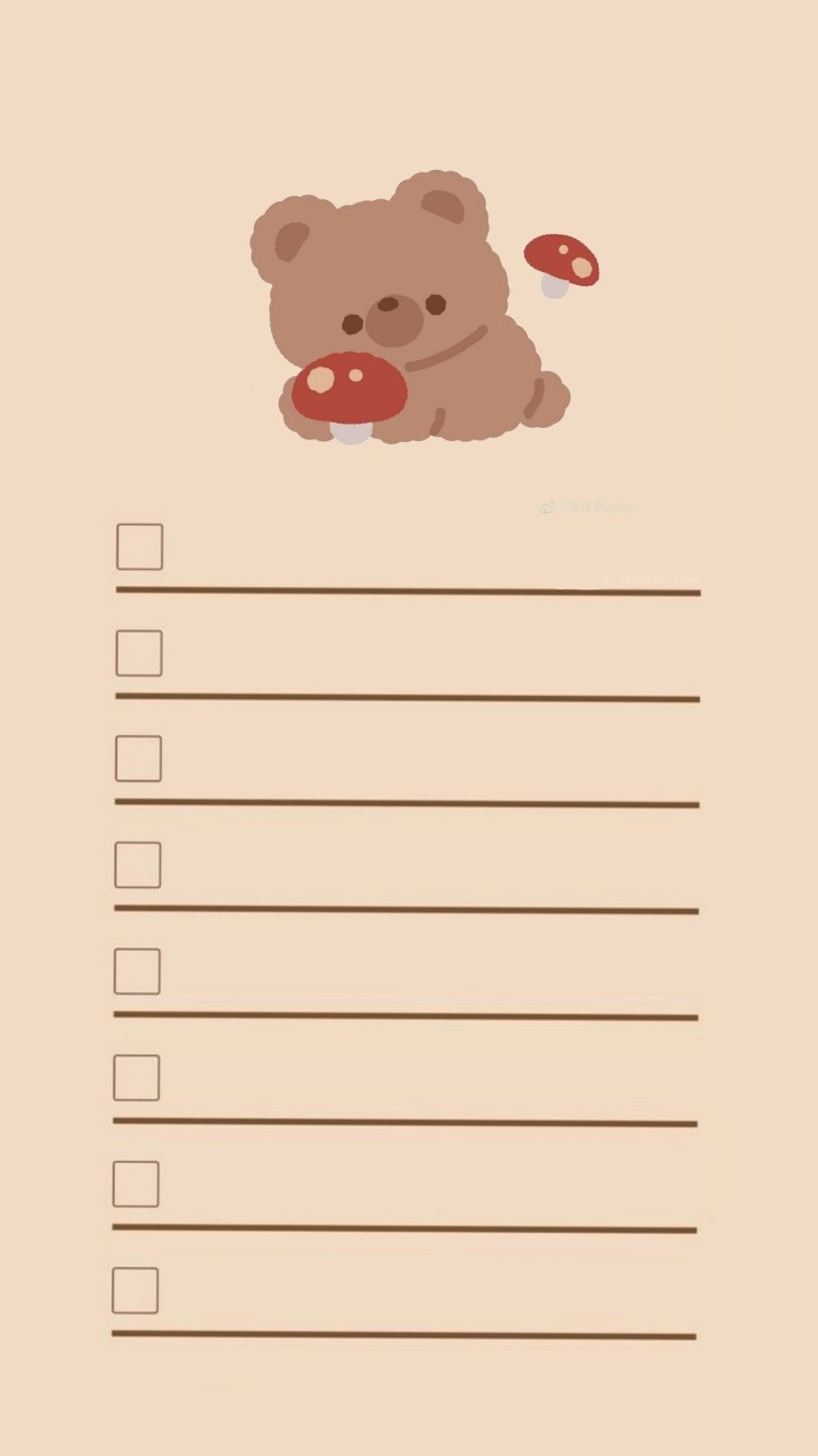 Bear Notepad | Digital Design & Creative Planner Asset — 🌈 💎 stay inspired all year long