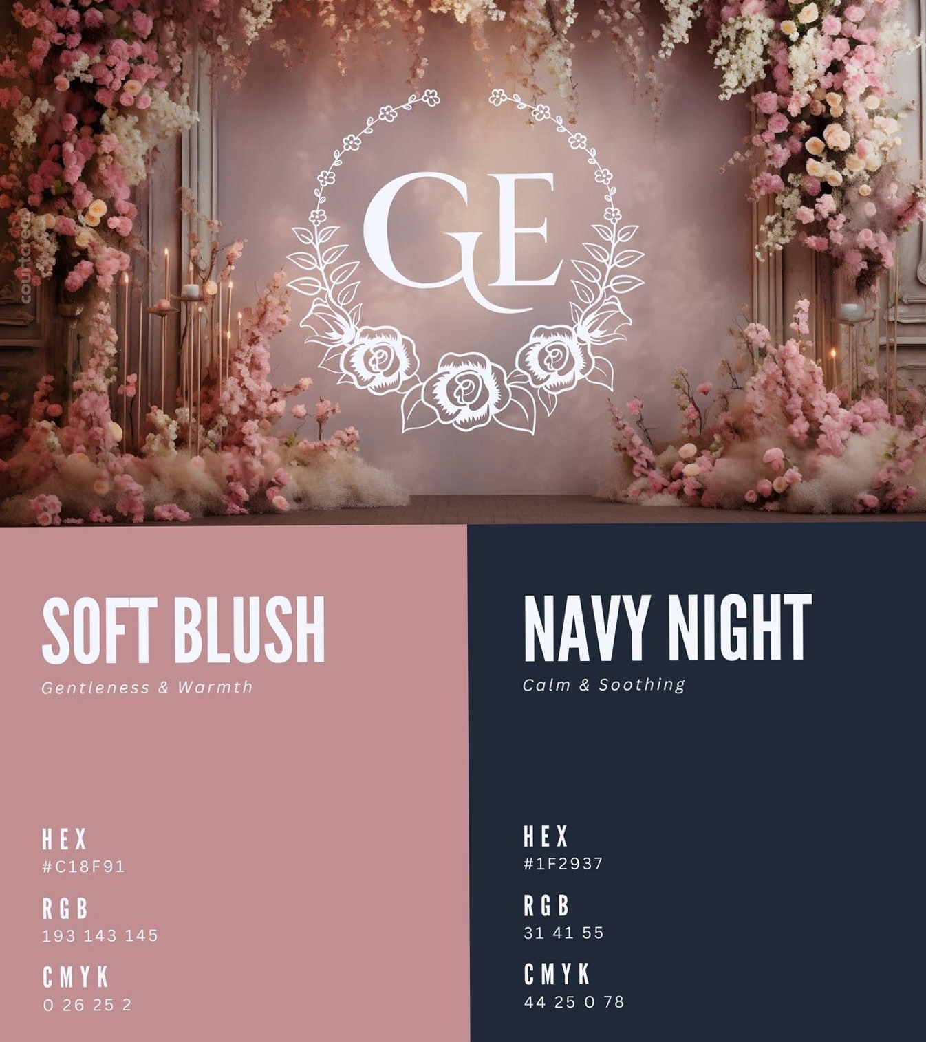 📁 📁 Brand Design for Event Planner Tirzah de la Court | stay inspired all year long