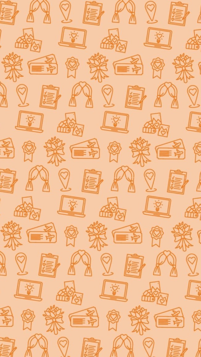 Brand Pattern Design for Wedding Podcaster | Stephanie Duke — 📁 📝 stay inspired all year long