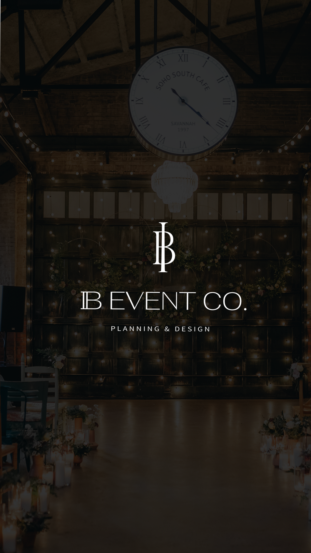 Branding & Custom Showit Site for IB Event Co. — 📌 📁 stay inspired all year long