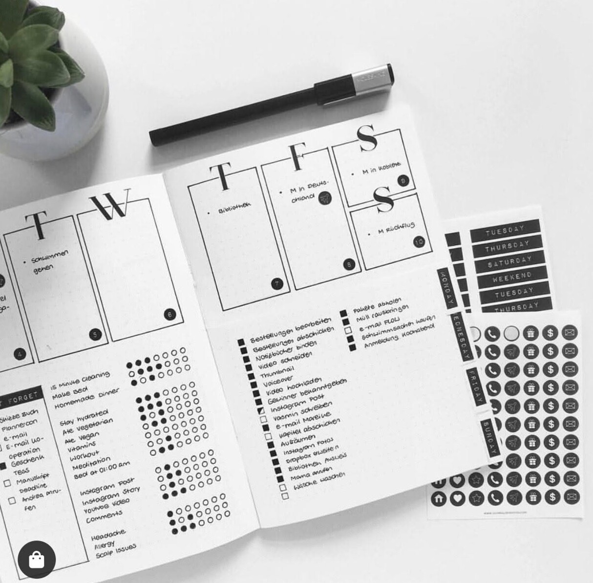 Bullet Journal 47: Digital Design & Planner Inspiration — 🎨 🎨 secret to staying productive