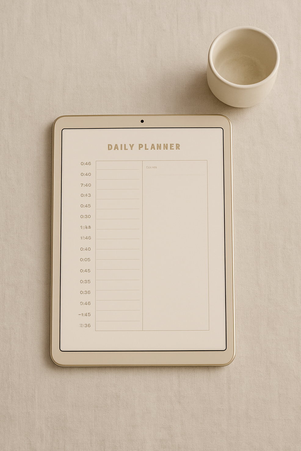📝 📁 Calm Daily Planner for Creative Minds | stay inspired all year long