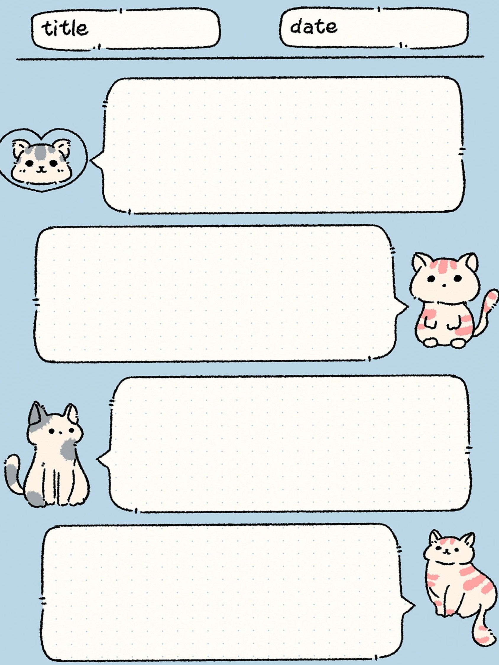 🖌️ 🖌️ Cat-Themed Planner Design Inspiration | secret to staying productive