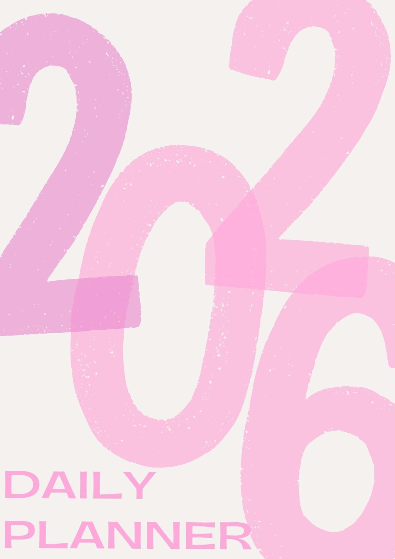 Charming 2026 Pink Daily Planner | Self-Care Weekly Organizer — 🕯️ 🤍 stay inspired all year long