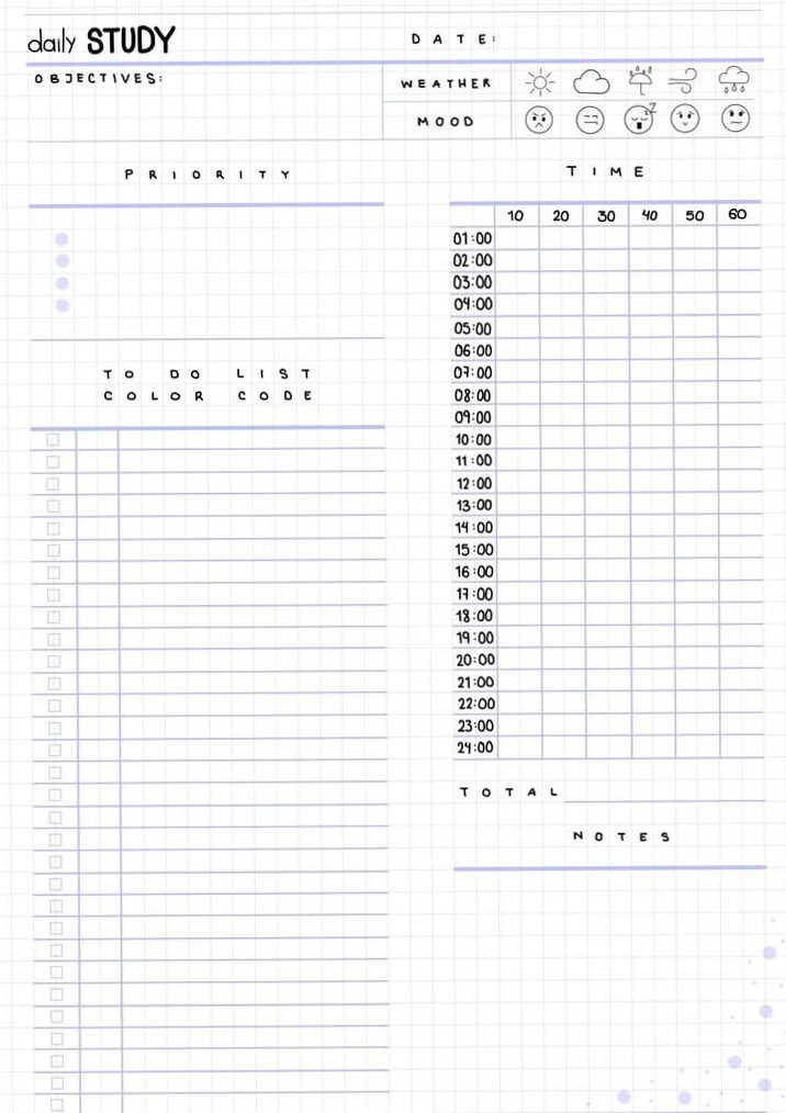 🖇️ 📝 Color-Coded Study Planner & To-Do List for Productivity 📚✏️ | secret to staying productive