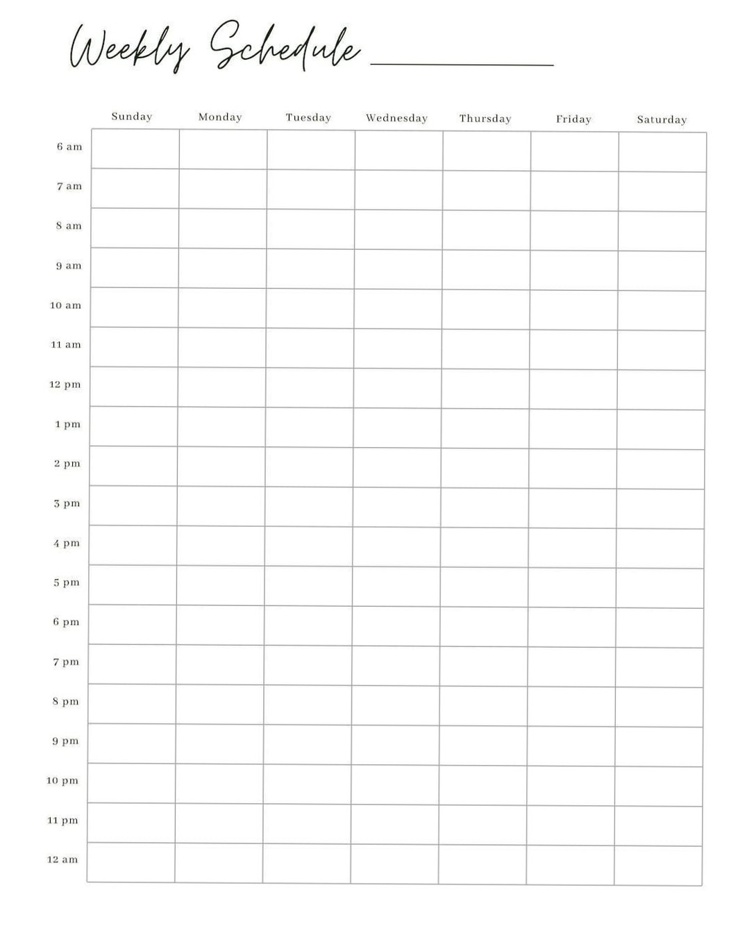 Colorful 2-Week Planner for Moms | Printable Hourly Schedule Template — 📊 📁 romanticize your routine