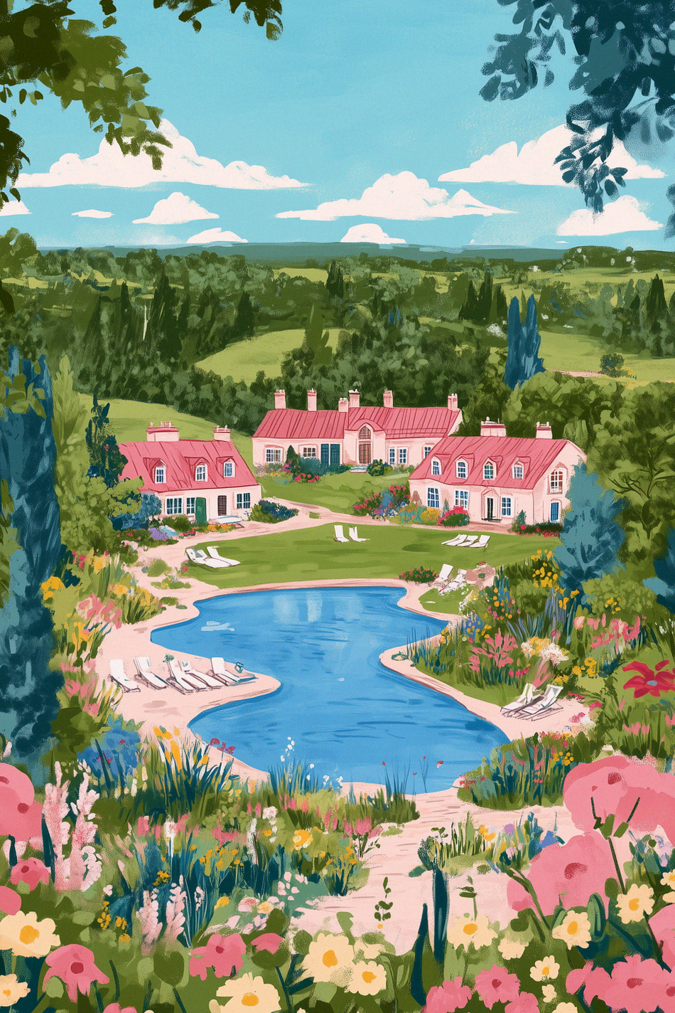 🎀 🎀 Cottagecore Illustration for Digital Design & Creative Planners | dream life manifestation