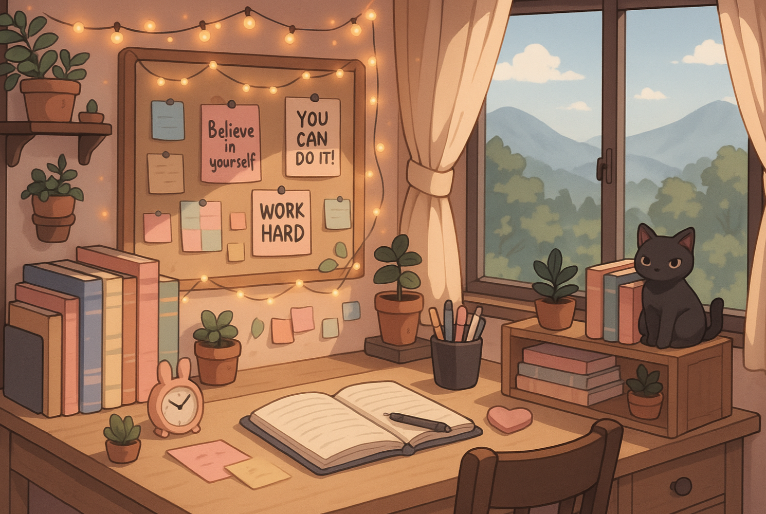 Creative Desk Setup for Digital Design and Planning — 📍 🪄 dream life manifestation