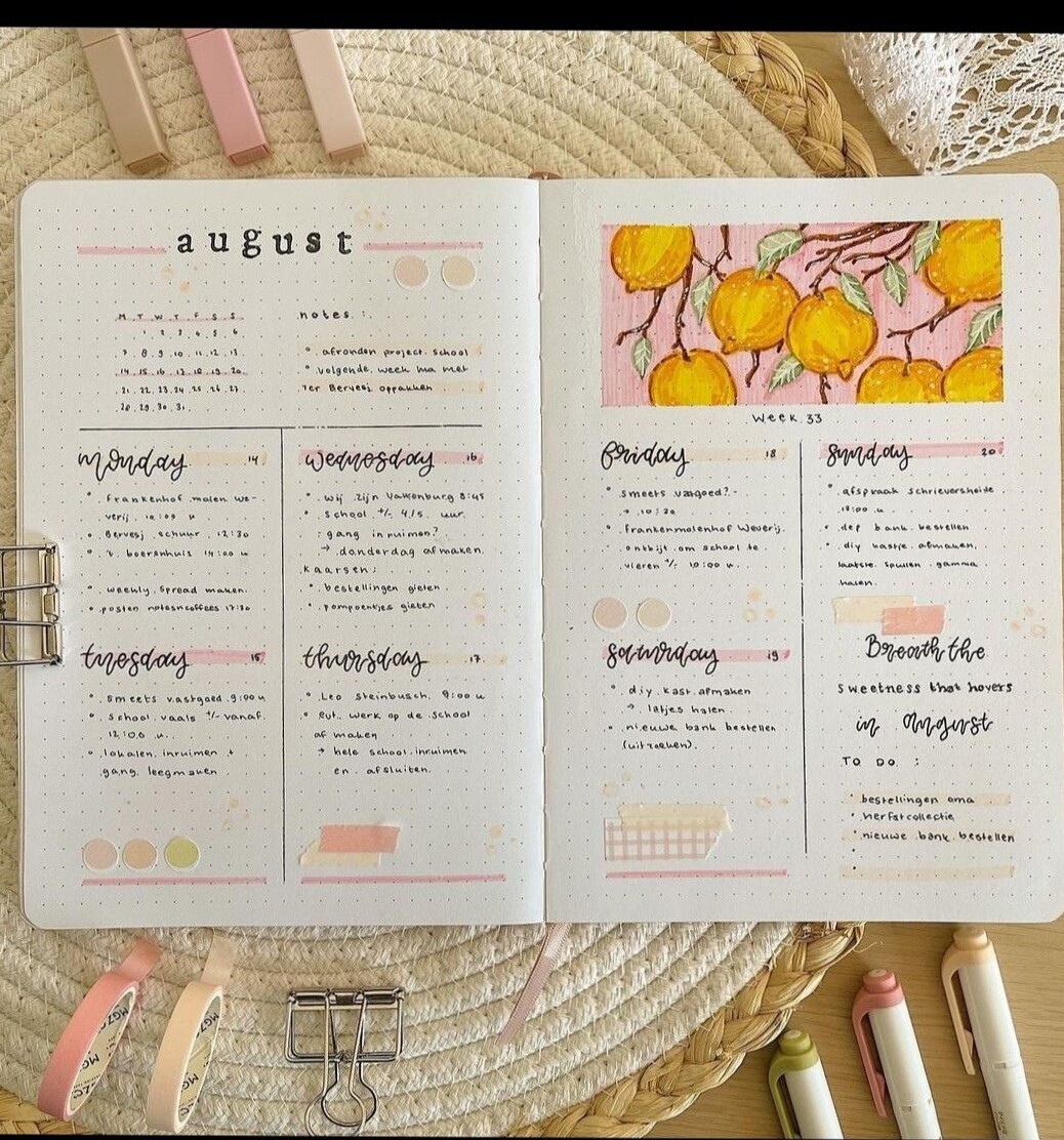 Creative Planner Templates for Digital Design & Projects | Ajanda — ☁️ 🎀 stay inspired all year long