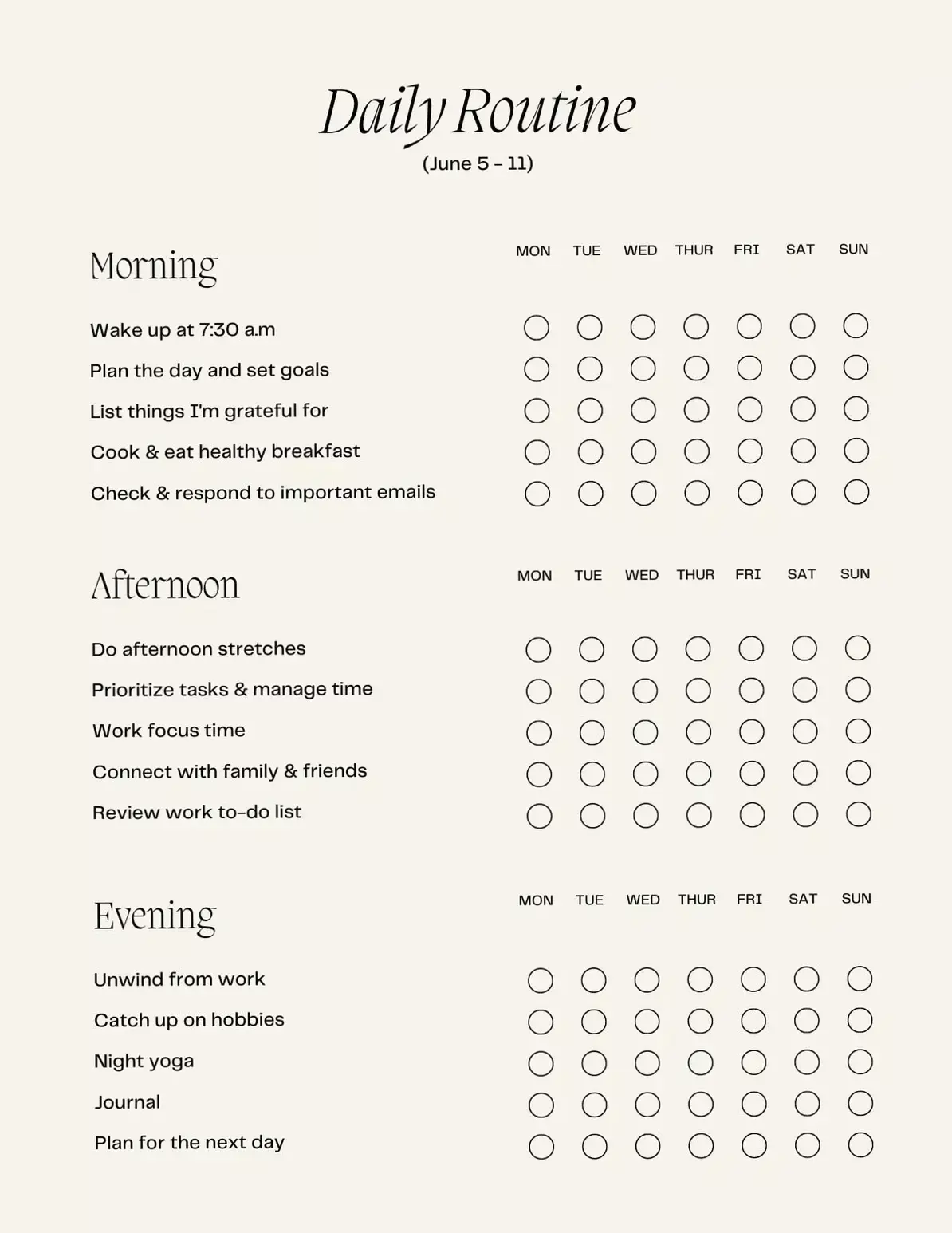 Daily Glow Routines | Skincare Checklists Glow-Up Habits — 📍 💎 no-stress tracker