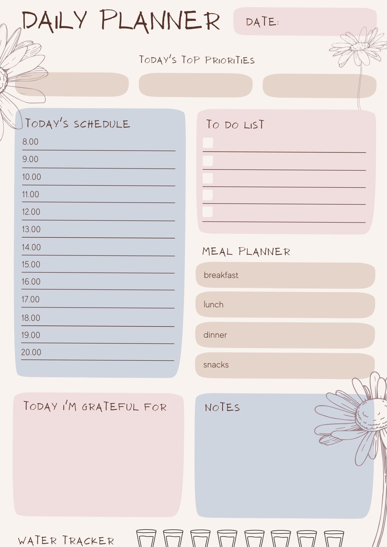 🖇️ 🖇️ Daily Planner Design Ideas for Creative Productivity | stay inspired all year long
