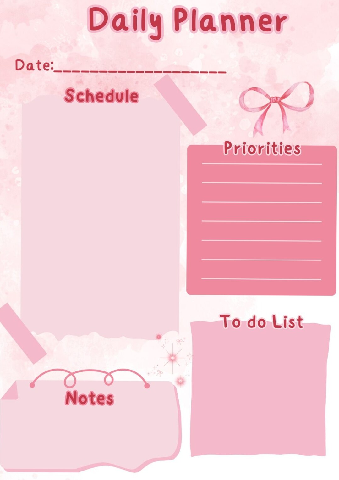 Daily Planner Layouts for Creative Productivity — 💍 🥂 dream life manifestation