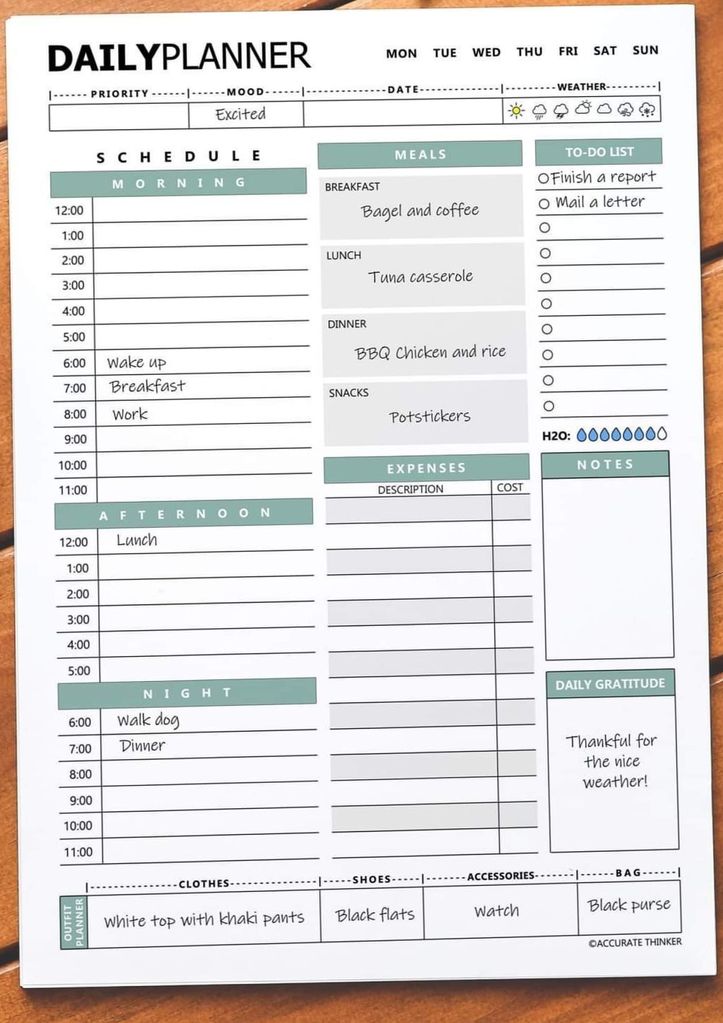 Daily Planner Organization Ideas for Home Management — ☁️ 🕯️ romanticize your routine