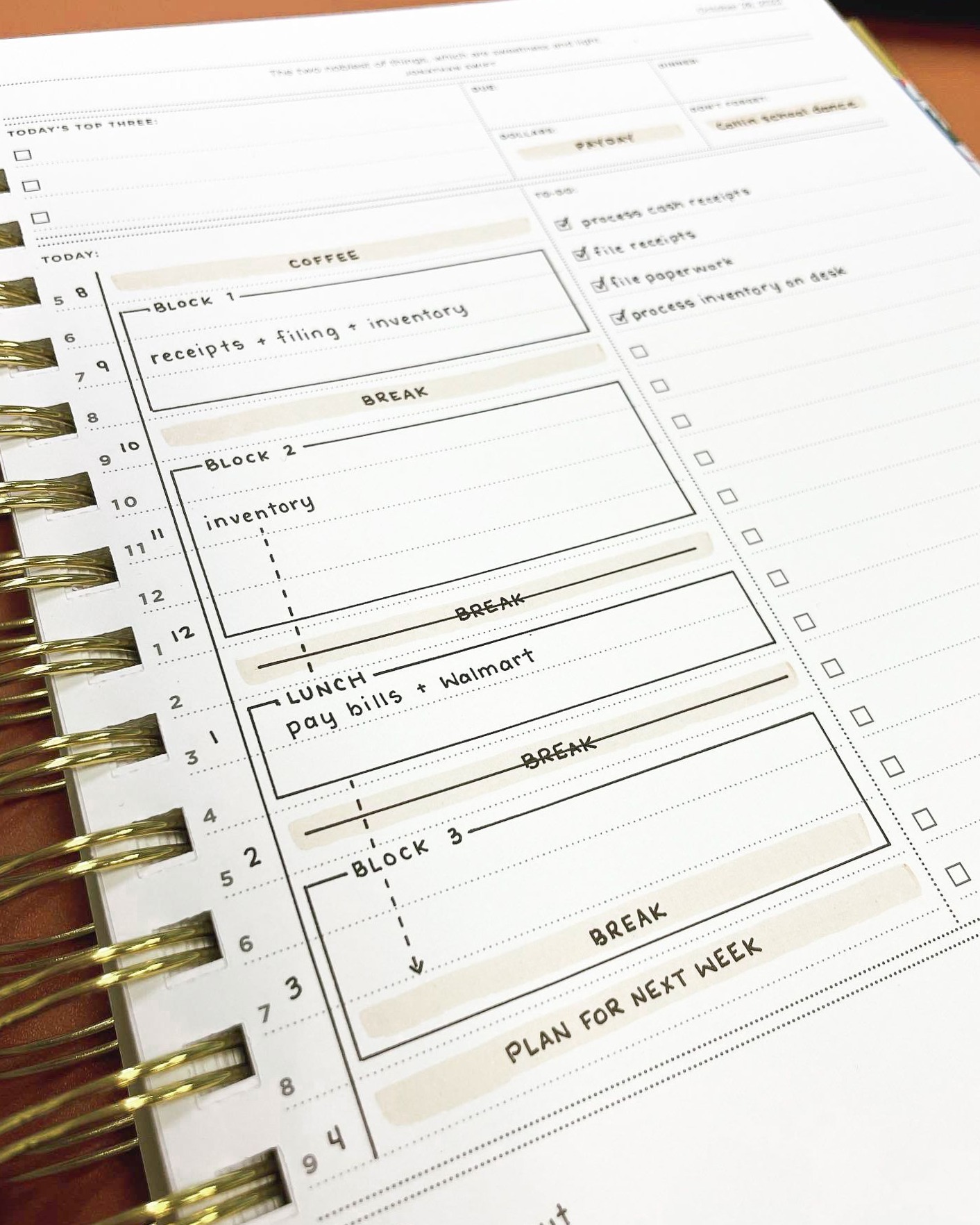 🌿 🎀 Daily Planner Page Design for Productivity & Creativity | secret to staying productive