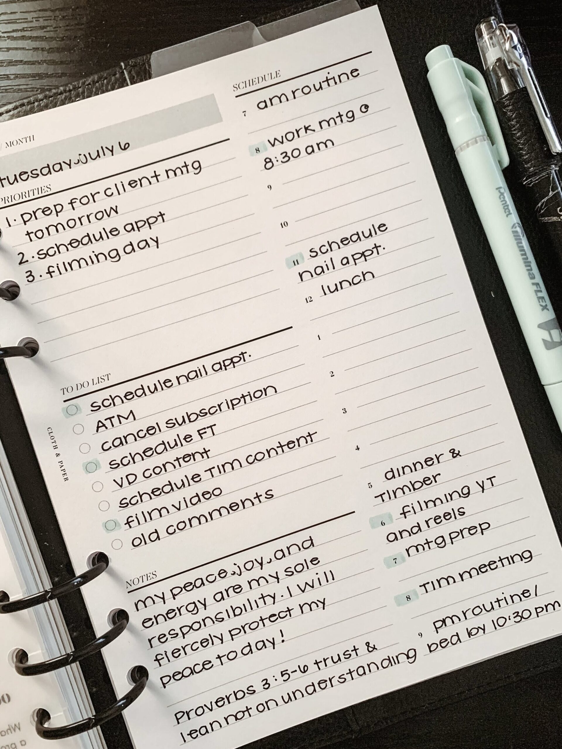 Daily Planning 1331: Creative Digital Planner Design — ☁️ 🌿 secret to staying productive