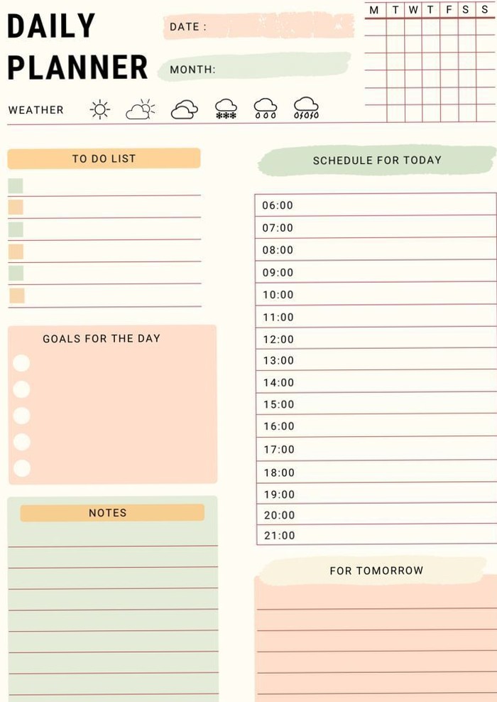 Daily, Weekly, Monthly Planner Templates | Checklists & Happy Planner Design — 🕯️ 🌿 no-stress tracker