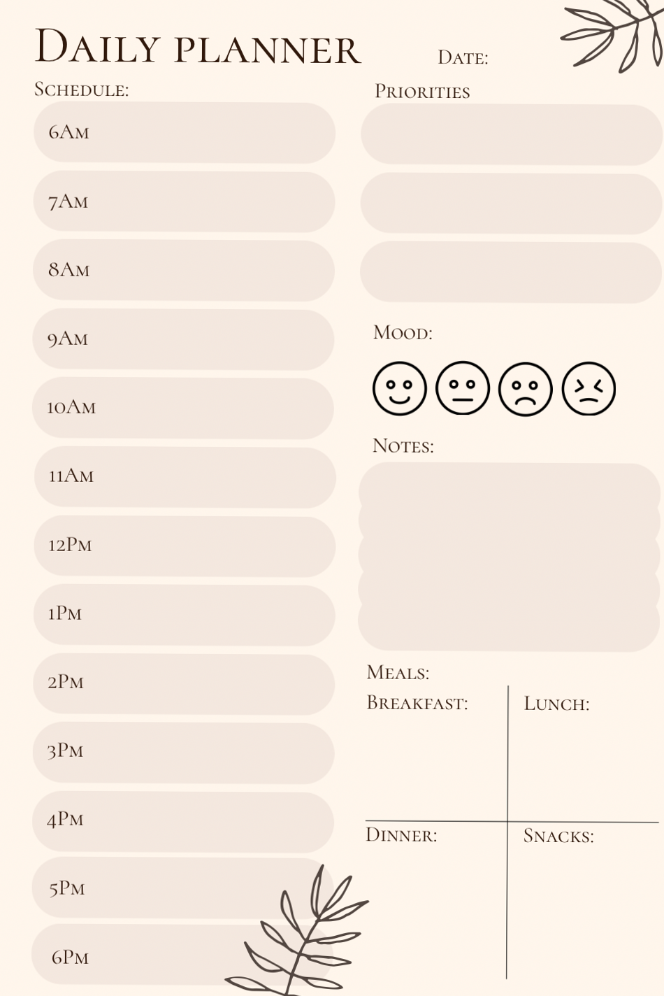🪄 🖌️ Digital Daily Planner for Creative Productivity | stay inspired all year long