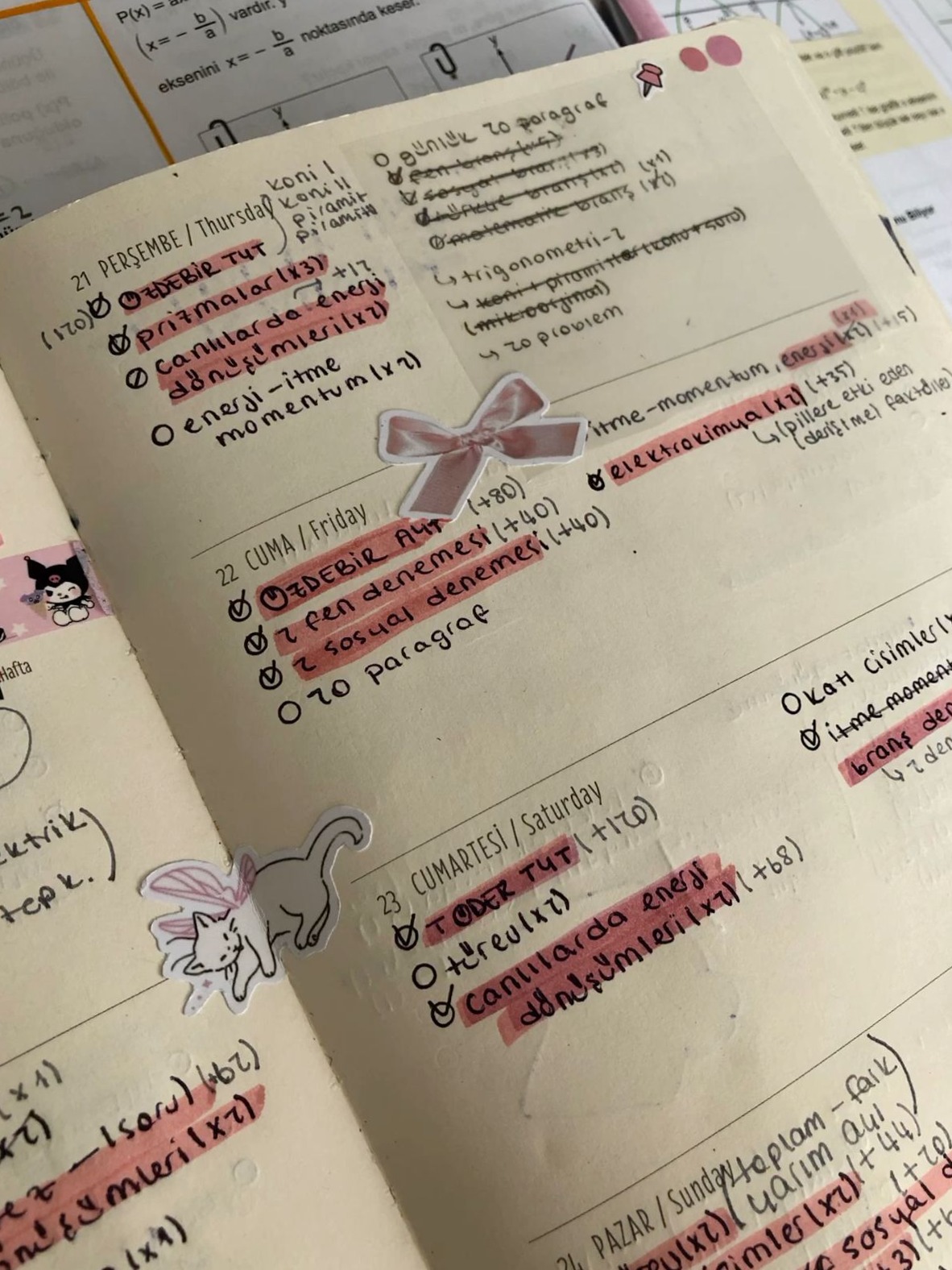 🎀 ✨ Digital Daily Planner for Creative Productivity | romanticize your routine