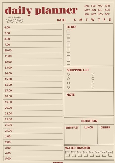 Digital Design Inspiration by Laura — 📅 📊 romanticize your routine