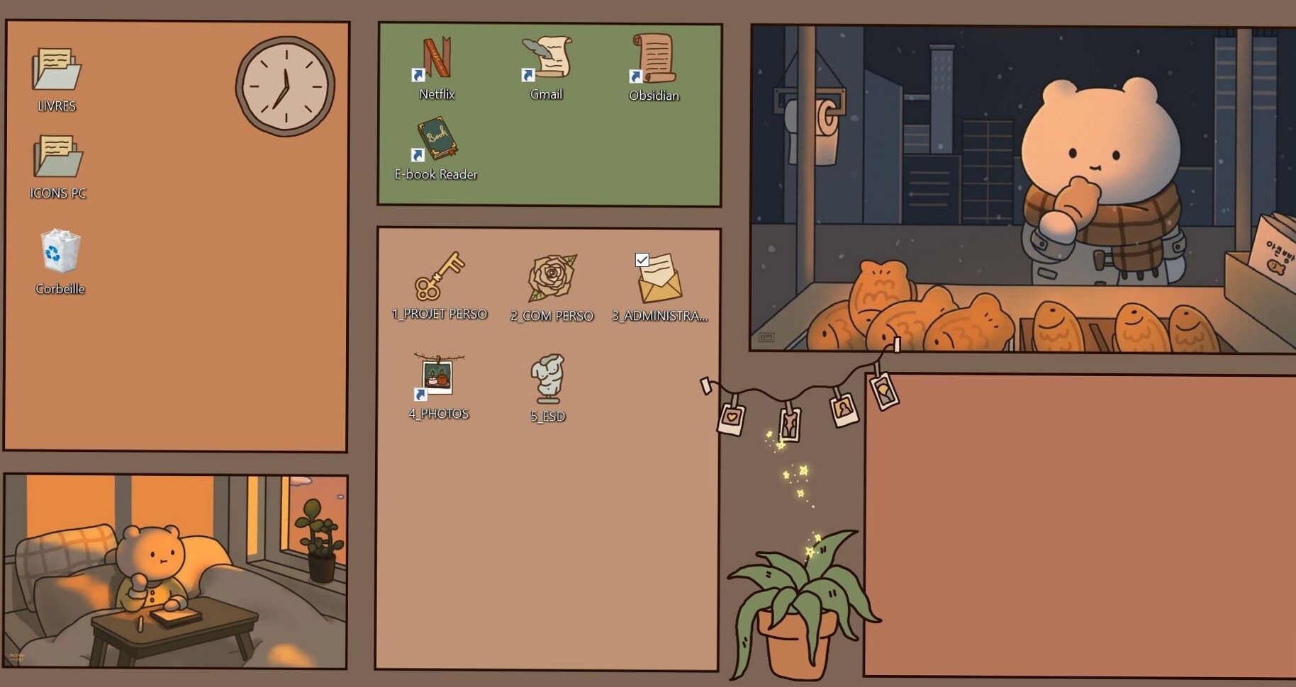 🎨 💎 Digital Desktop Organizer for Creative Planners & Designers | stay inspired all year long