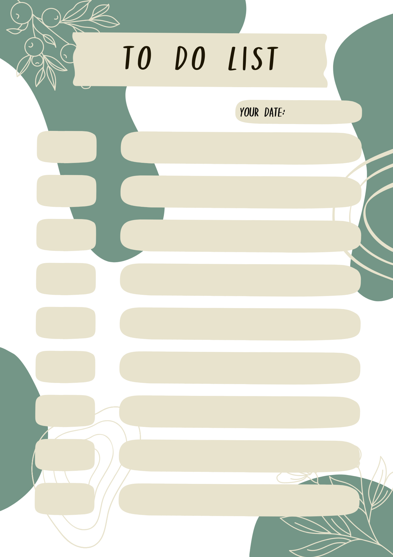 🎀 🕯️ Digital To-Do List Templates for Creative Planners | stay inspired all year long