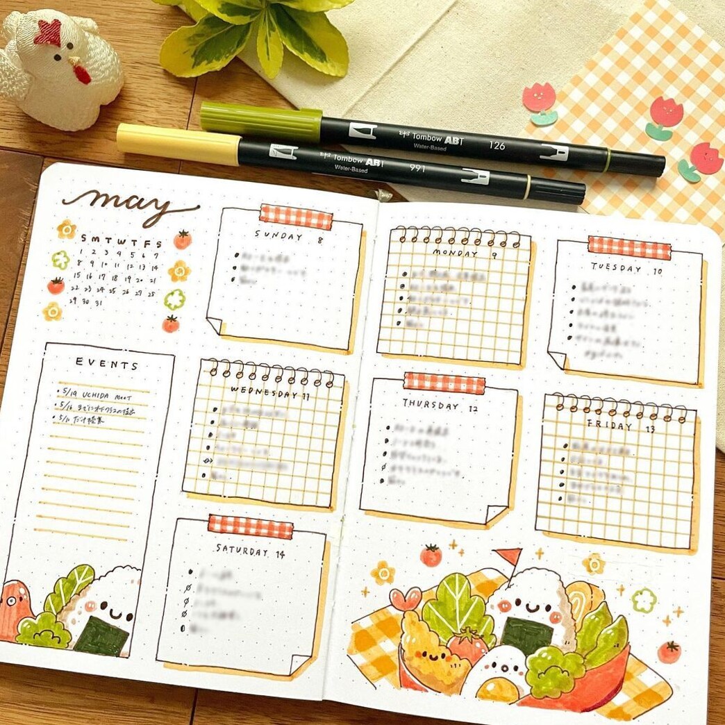 🍰 👰 dream life manifestation: Best Weekly Spread Ideas for Your Bullet Journal This May — KAYNULI