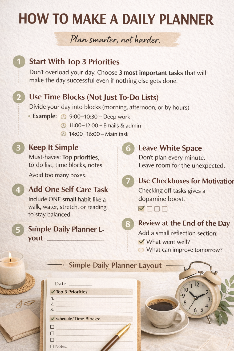 📊 🖇️ dream life manifestation: Create Your Perfect Daily Planner Design