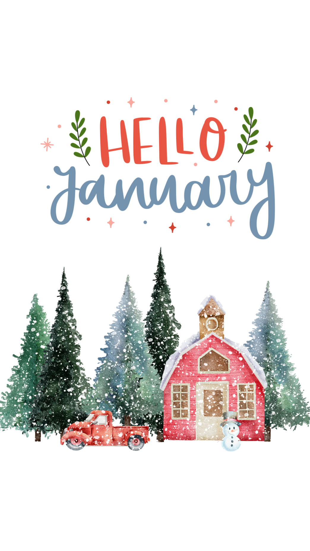 📁 📁 dream life manifestation: Creative January Digital Planner Assets