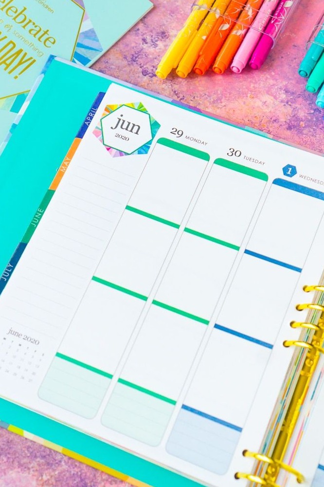 💌 🍰 dream life manifestation: Creative Planner Layouts by Erin Condren