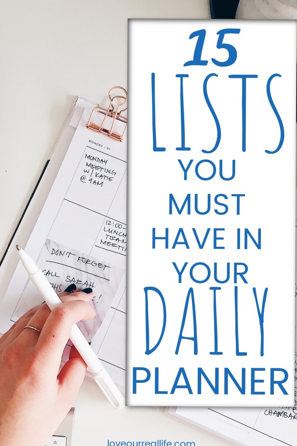 👰 👰 dream life manifestation: Daily Planner & Bullet Journal List Ideas