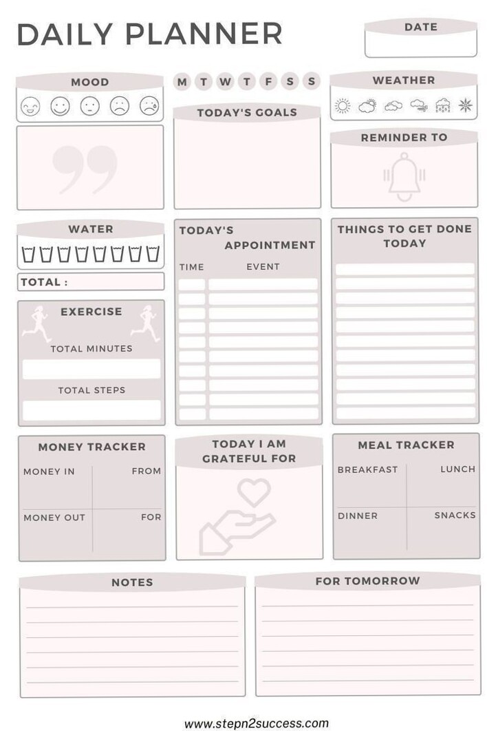 💍 🌸 dream life manifestation: Digital Planner Templates for Creative Designers