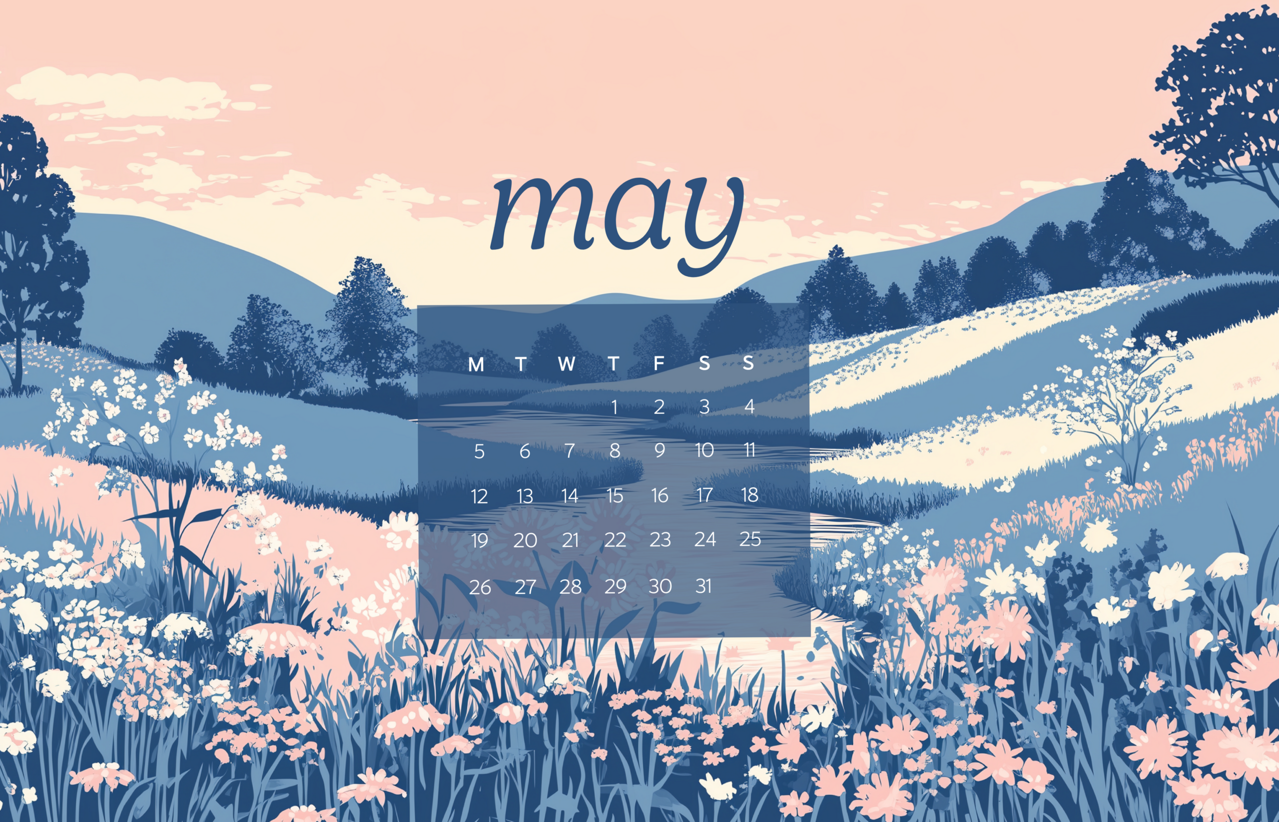 📅 📅 dream life manifestation: May 2025 Wallpapers for Digital Design & Creative Planners