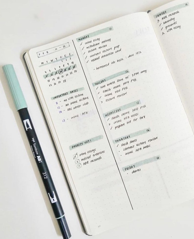 📁 📊 dream life manifestation: Minimalist Digital Bullet Journal Layout for Planners & Creatives