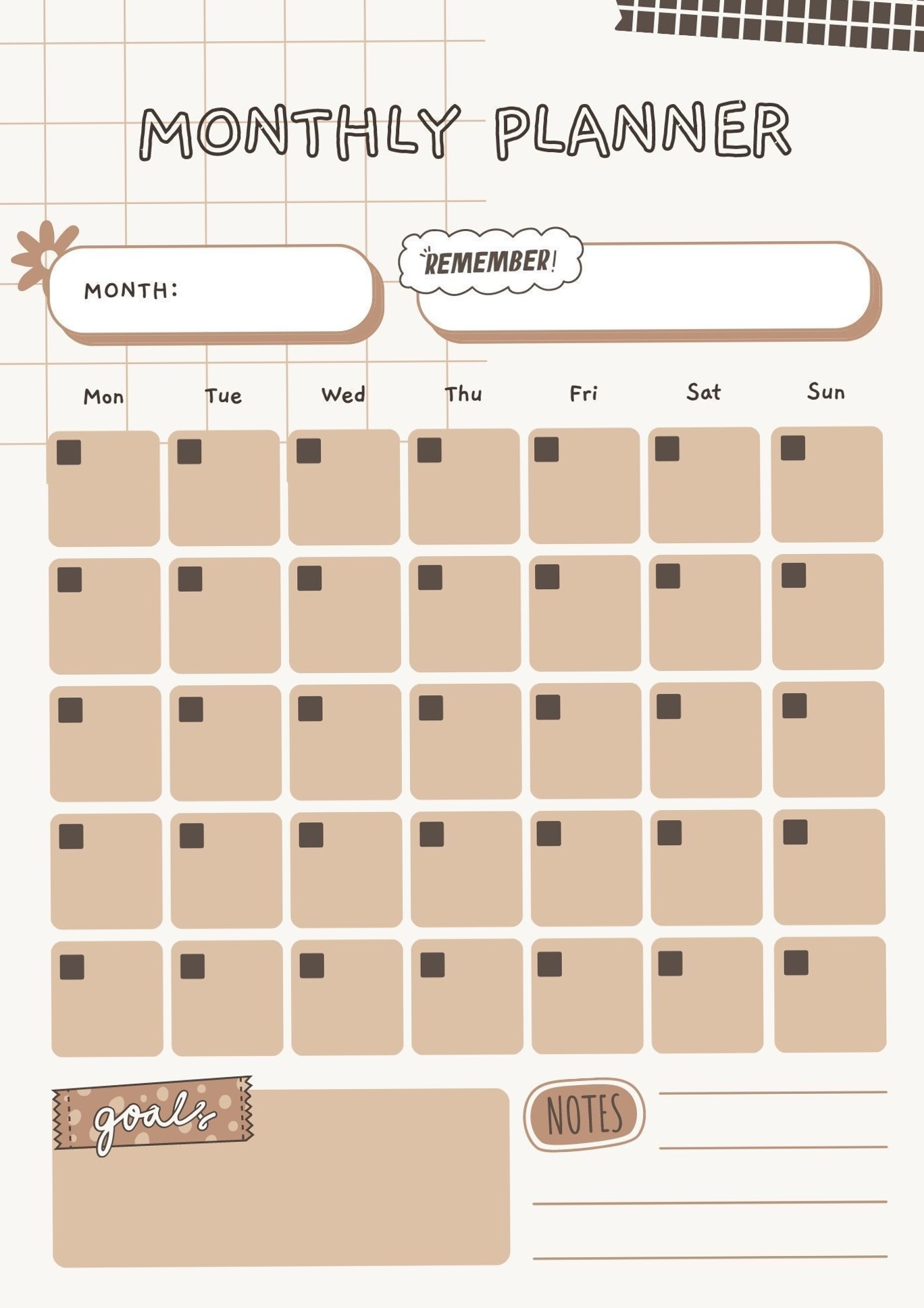 ✨ 🌿 dream life manifestation: Monthly & Weekly Planner Design for Kids | Creative Planners