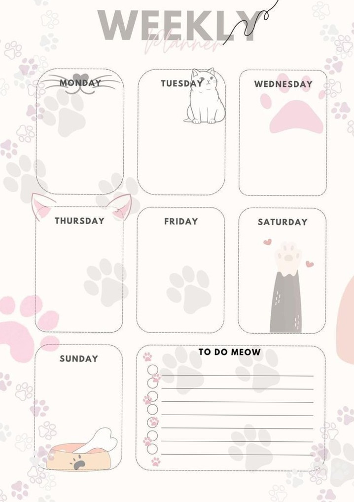 🌿 ✨ dream life manifestation: Pastel Printables for Organized Living