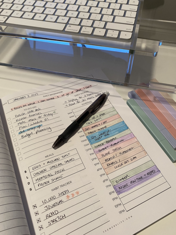 🌈 💎 dream life manifestation: Plan Your Week with Productivity & Organization