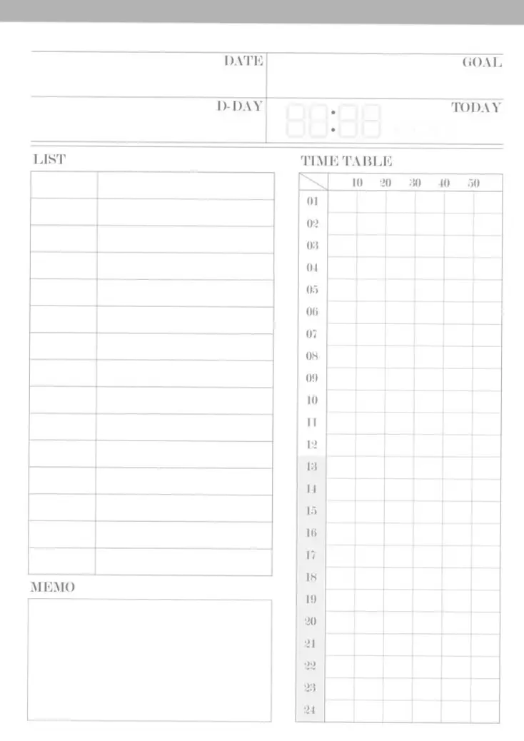 📝 📌 dream life manifestation: แจกplannerสำหรับอ่านหนังสือ.1 — Clearnote